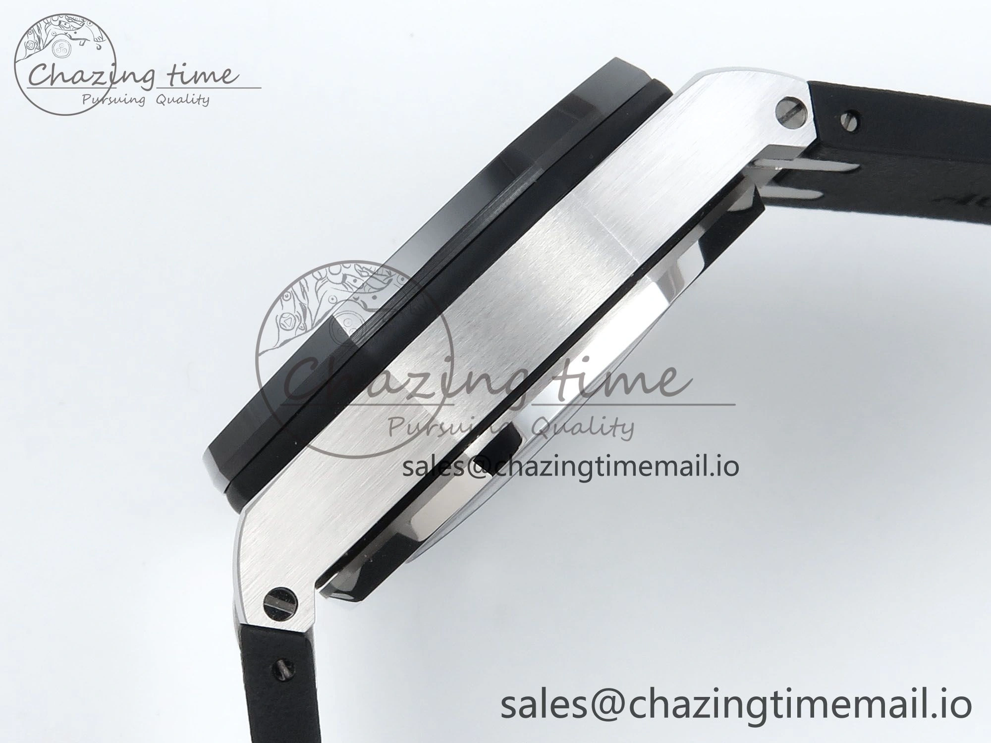 Original Royal Oak Offshore SS APF Best Edition Gray Dial on Black Rubber Strap A 4274