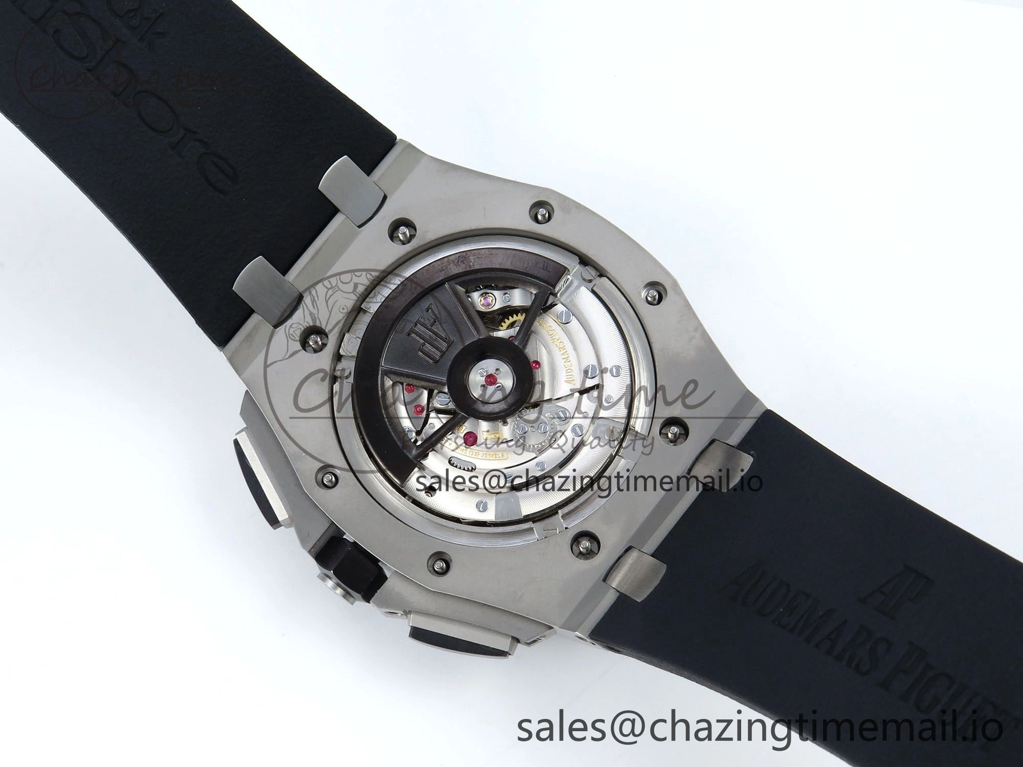 Original Royal Oak Offshore SS APF Best Edition Gray Dial on Black Rubber Strap A 4274