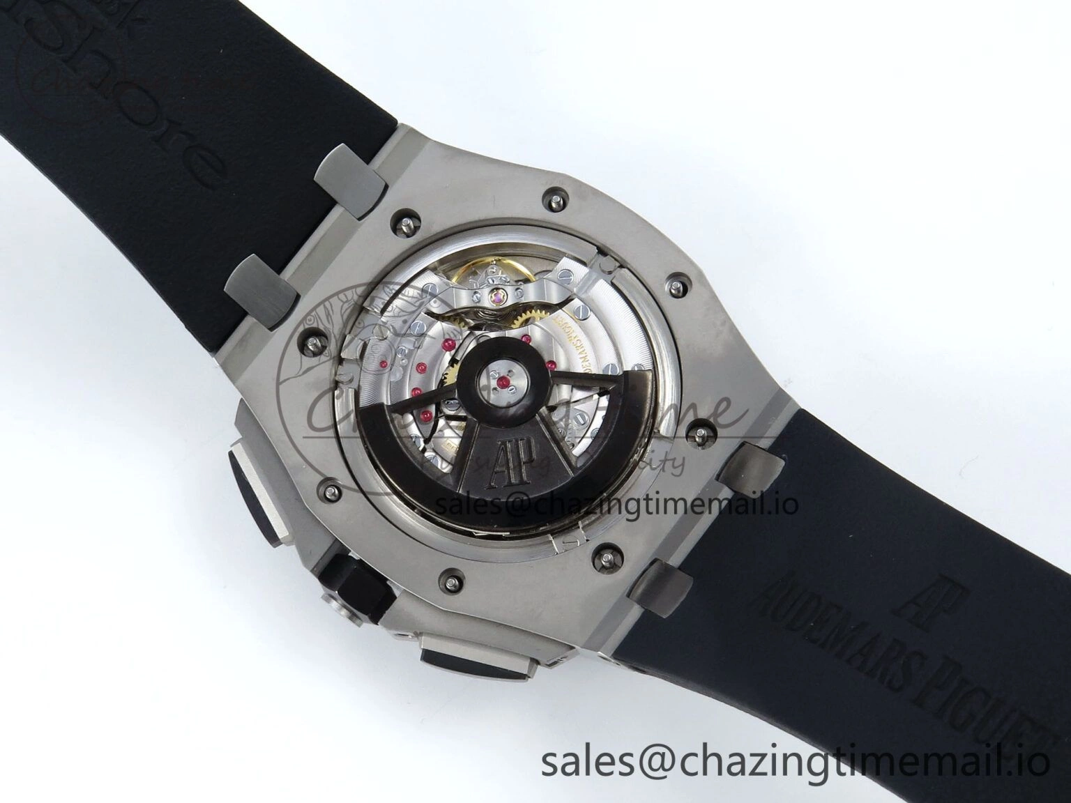 Original Royal Oak Offshore SS APF Best Edition Gray Dial on Black Rubber Strap A 4274