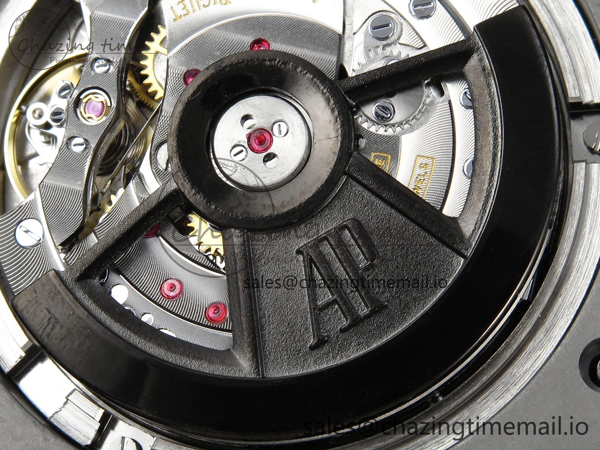 Original Royal Oak Offshore SS APF Best Edition Gray Dial on Black Rubber Strap A 4274