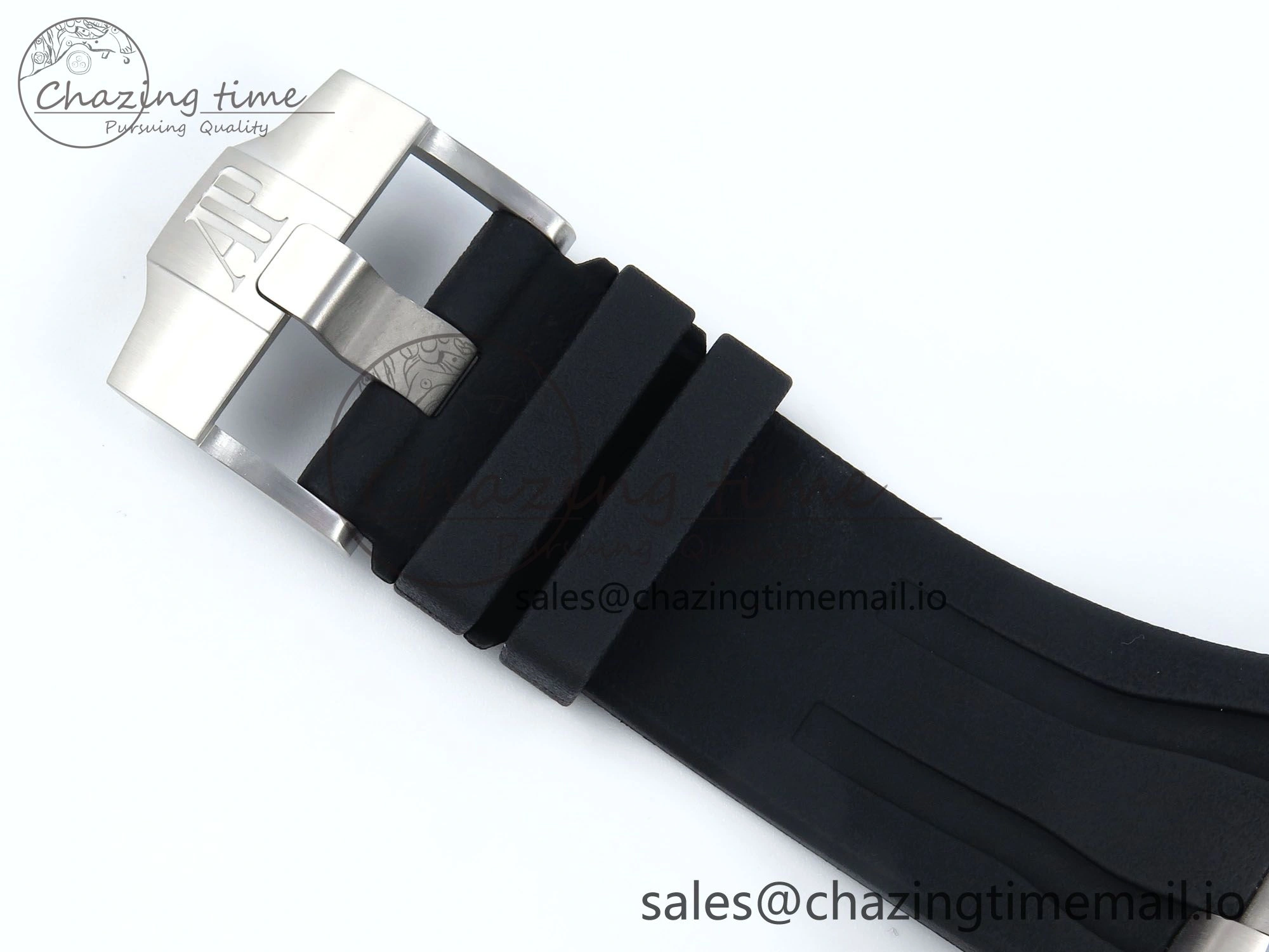 Original Royal Oak Offshore SS APF Best Edition Gray Dial on Black Rubber Strap A 4274