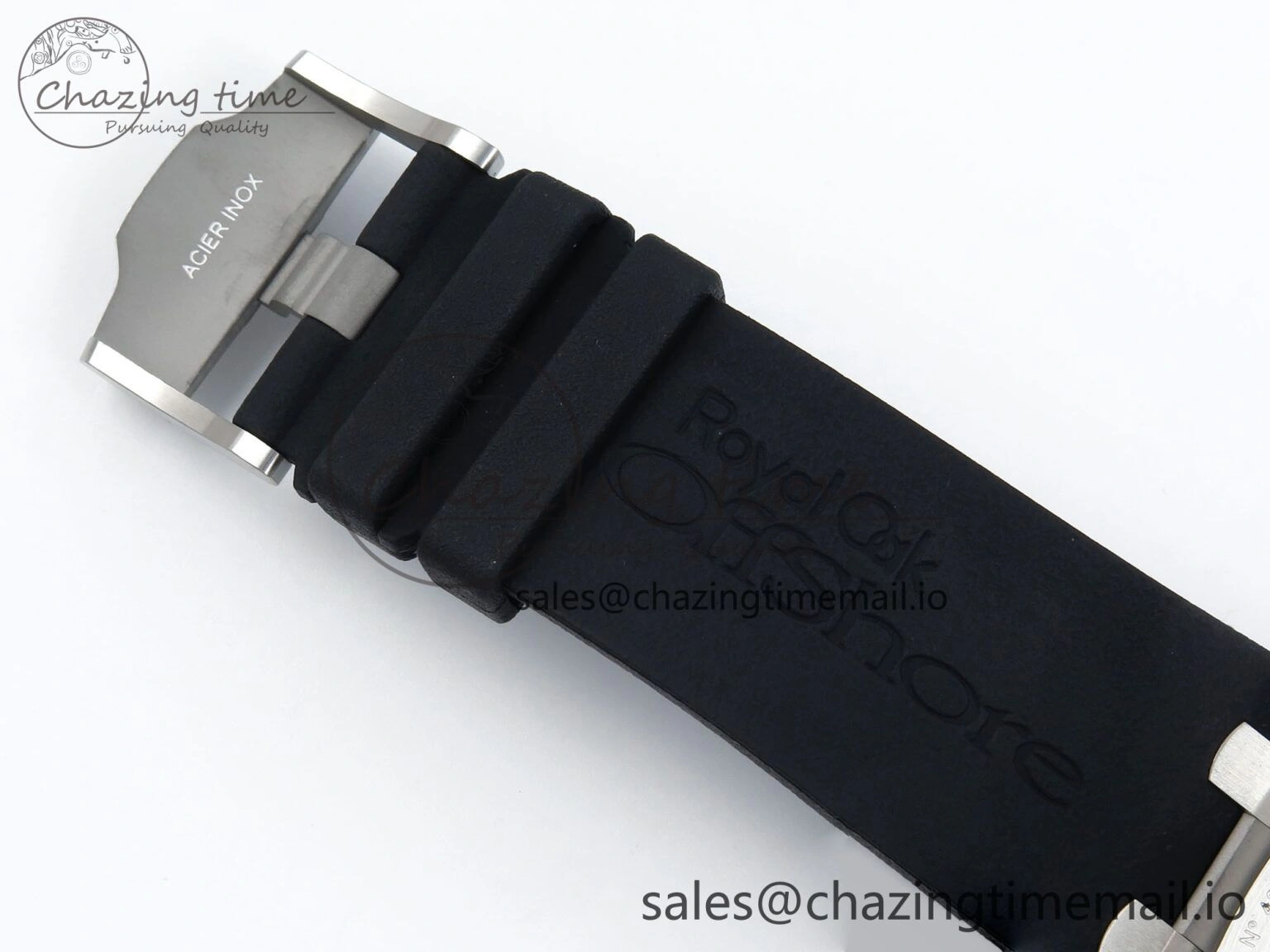 Original Royal Oak Offshore SS APF Best Edition Gray Dial on Black Rubber Strap A 4274