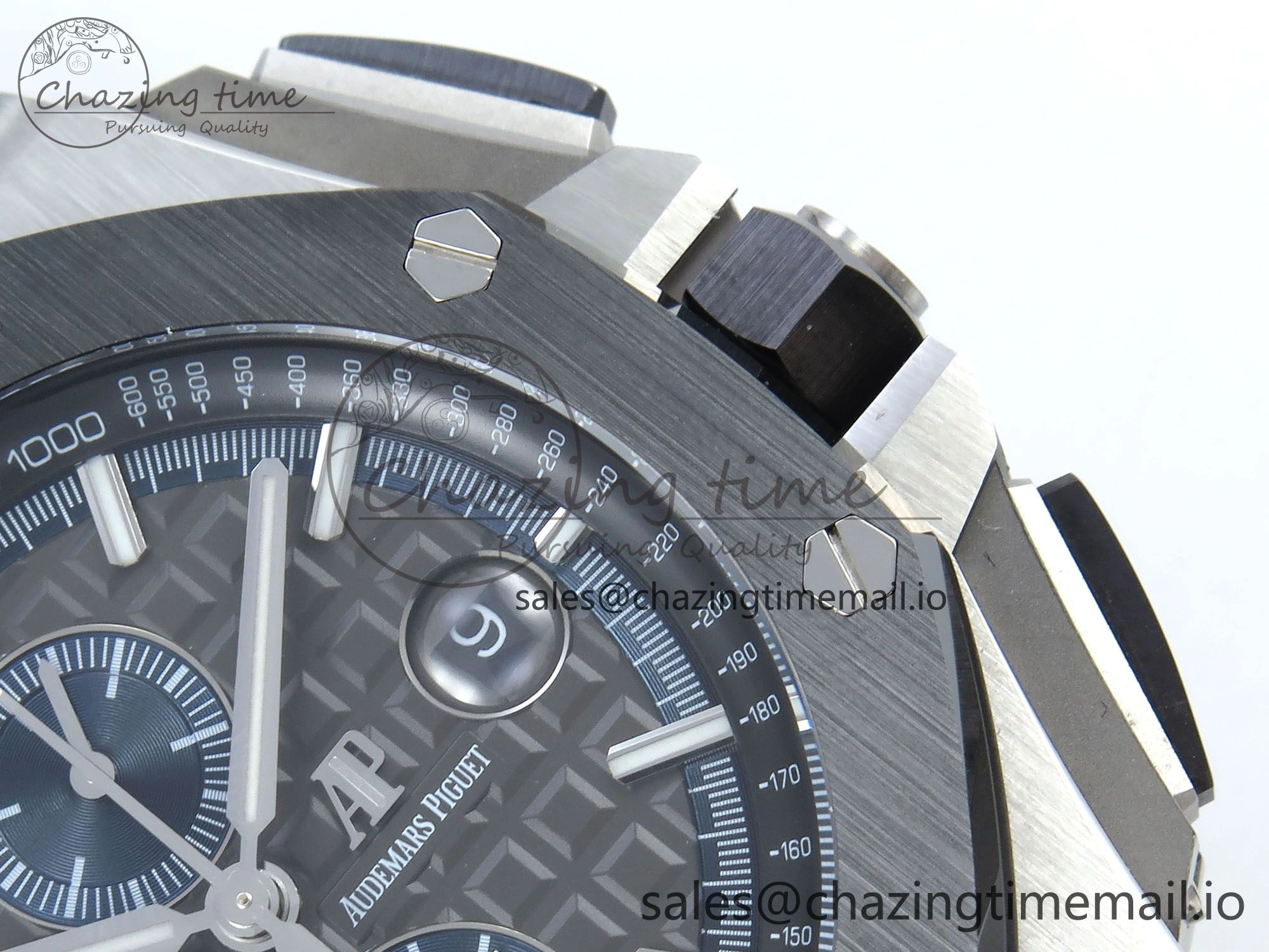 Original Royal Oak Offshore SS APF Best Edition Gray Dial on Black Rubber Strap A 4274