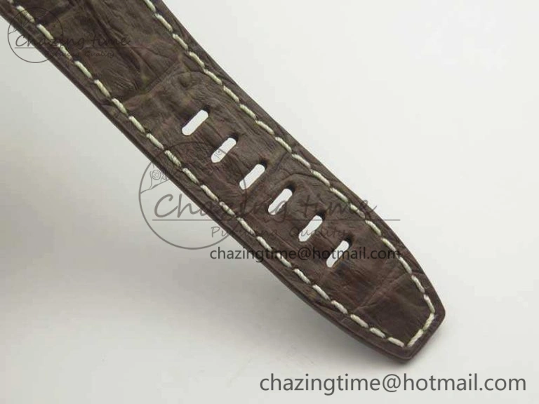 Royal Oak Offshore Safari 2014 JF On Brown Leather Strap A3126 V2 w Cyclops And DW Mod (Free Rubber Strap) GoodFit 4952