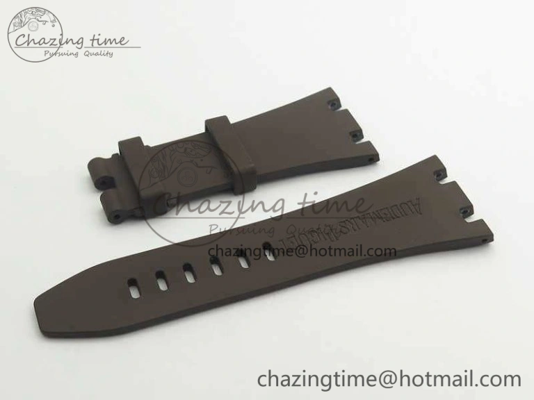 Royal Oak Offshore Safari 2014 JF On Brown Leather Strap A3126 V2 w Cyclops And DW Mod (Free Rubber Strap) GoodFit 4952