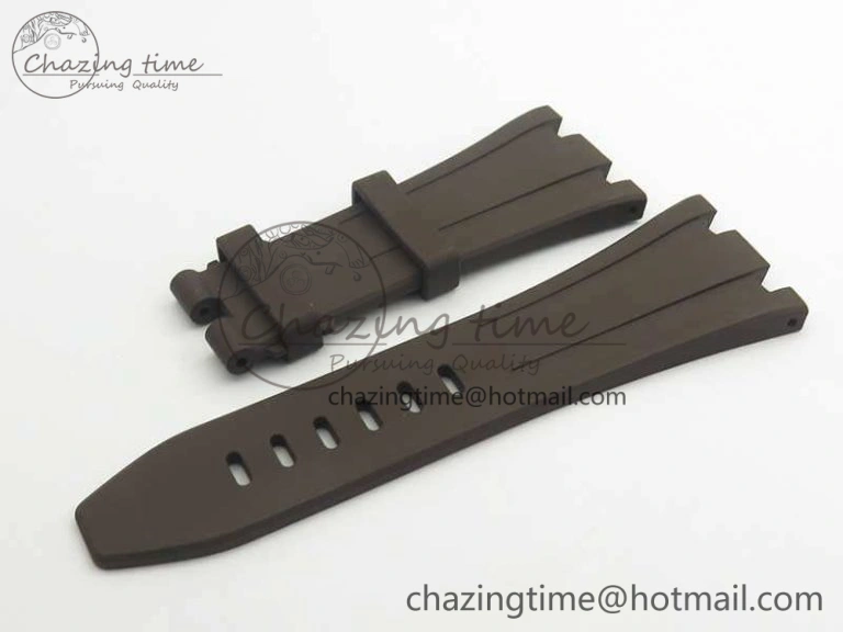 Royal Oak Offshore Safari 2014 JF On Brown Leather Strap A3126 V2 w Cyclops And DW Mod (Free Rubber Strap) GoodFit 4952