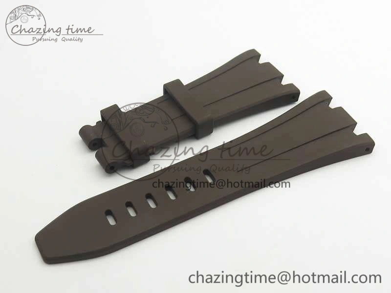 Royal Oak Offshore Safari 2014 JF On Brown Leather Strap A3126 V2 w Cyclops And DW Mod (Free Rubber Strap) GoodFit 4952