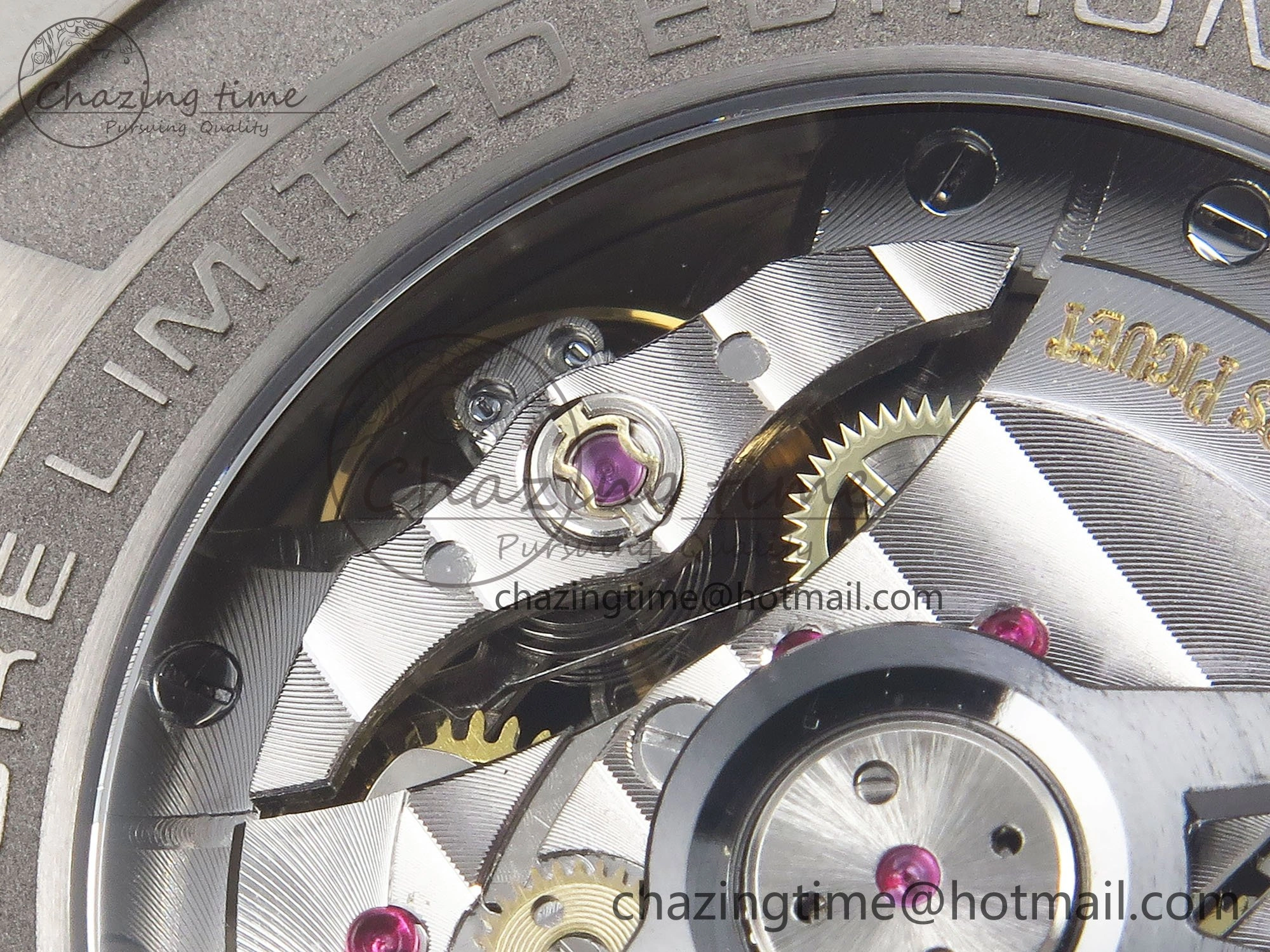 Royal Oak Offshore Schumacher APF Best Edition Gray Black Dial on Gray Rubber Strap A WrinkleFree 4441