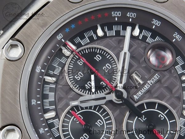 Royal Oak Offshore Schumacher APF Best Edition Gray Black Dial on Gray Rubber Strap A WrinkleFree 4441