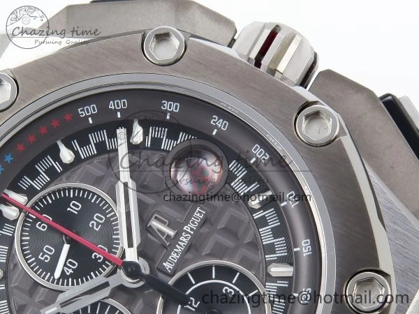 Royal Oak Offshore Schumacher APF Best Edition Gray Black Dial on Gray Rubber Strap A WrinkleFree 4441