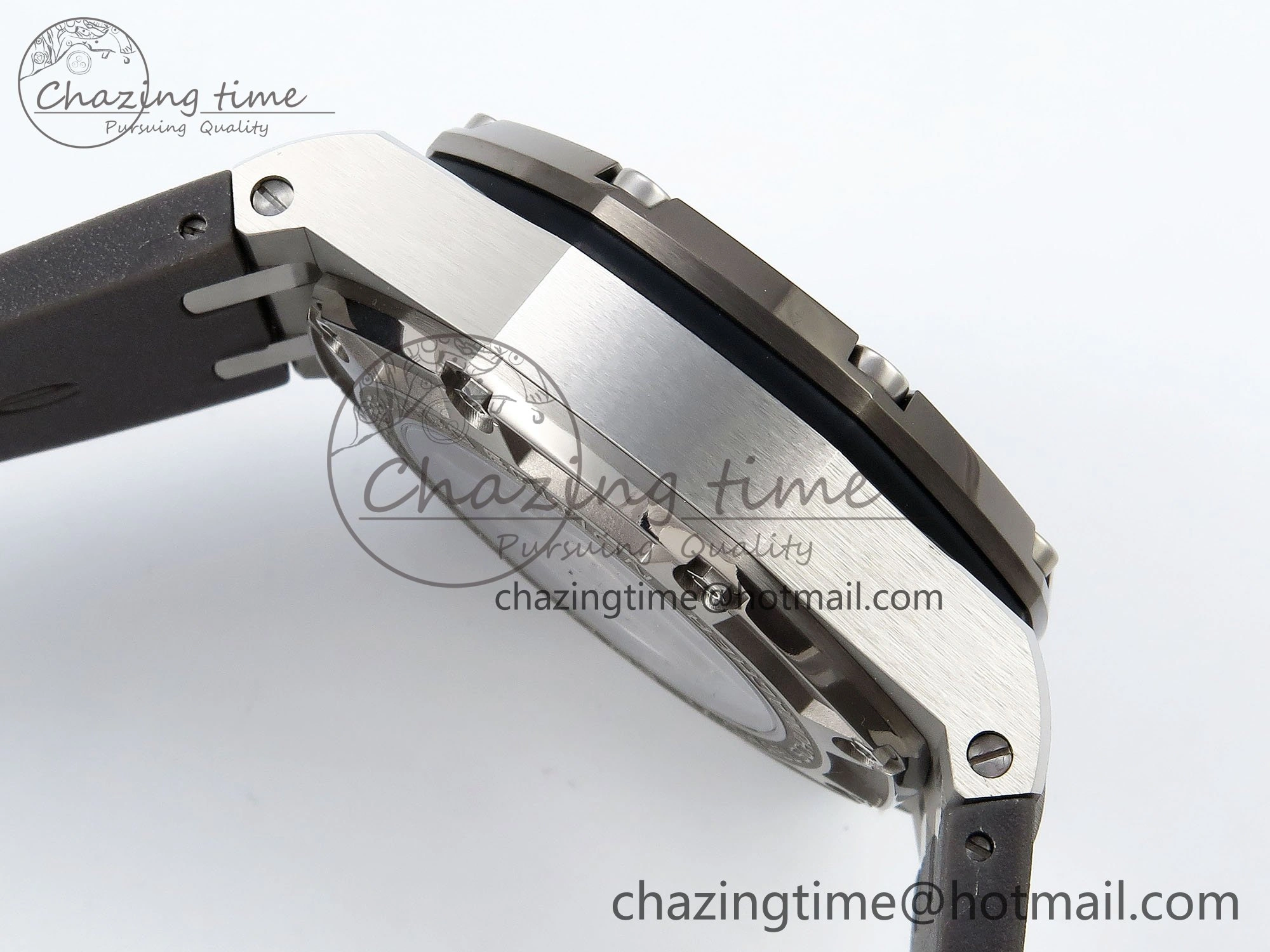 Royal Oak Offshore Schumacher APF Best Edition Gray Black Dial on Gray Rubber Strap A WrinkleFree 4441