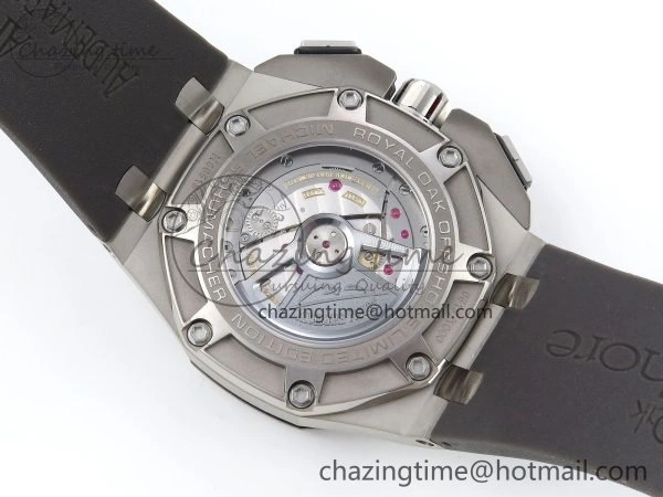 Royal Oak Offshore Schumacher APF Best Edition Gray Black Dial on Gray Rubber Strap A WrinkleFree 4441