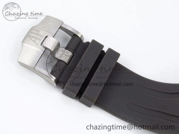 Royal Oak Offshore Schumacher APF Best Edition Gray Black Dial on Gray Rubber Strap A WrinkleFree 4441