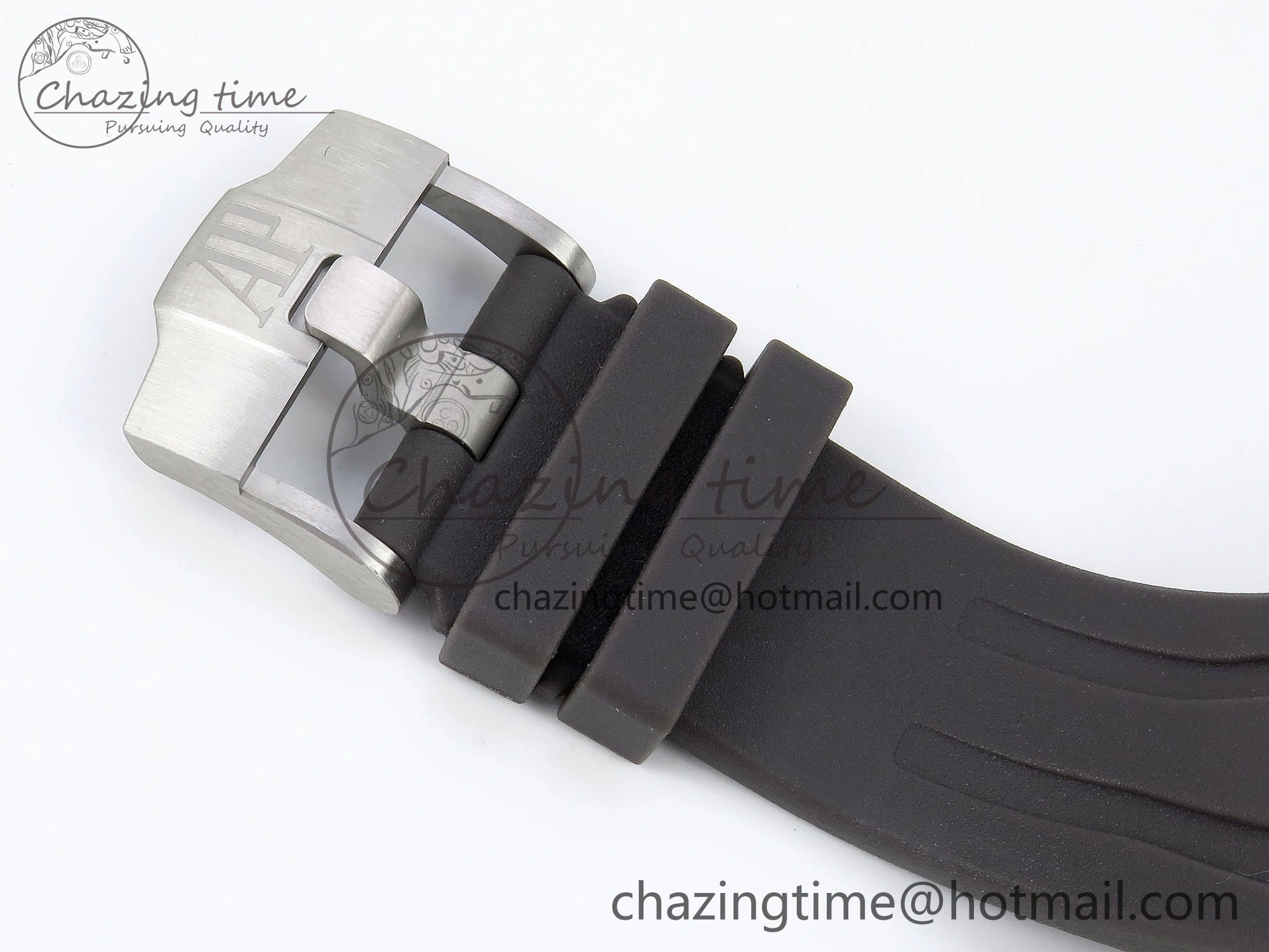 Royal Oak Offshore Schumacher APF Best Edition Gray Black Dial on Gray Rubber Strap A WrinkleFree 4441