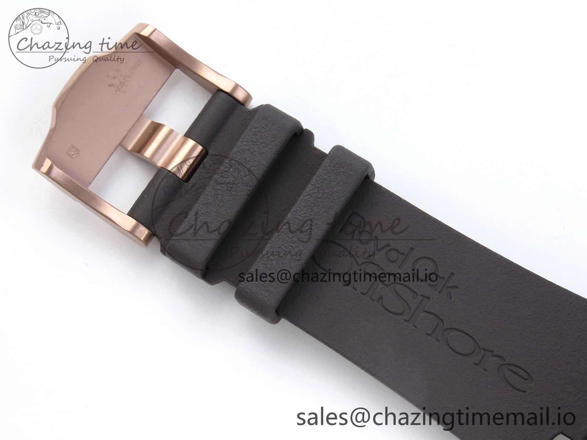 Royal Oak Offshore Schumacher RG TKF Best Edition Gray Black Dial on Gray Rubber Strap A ZeroBulk 4370