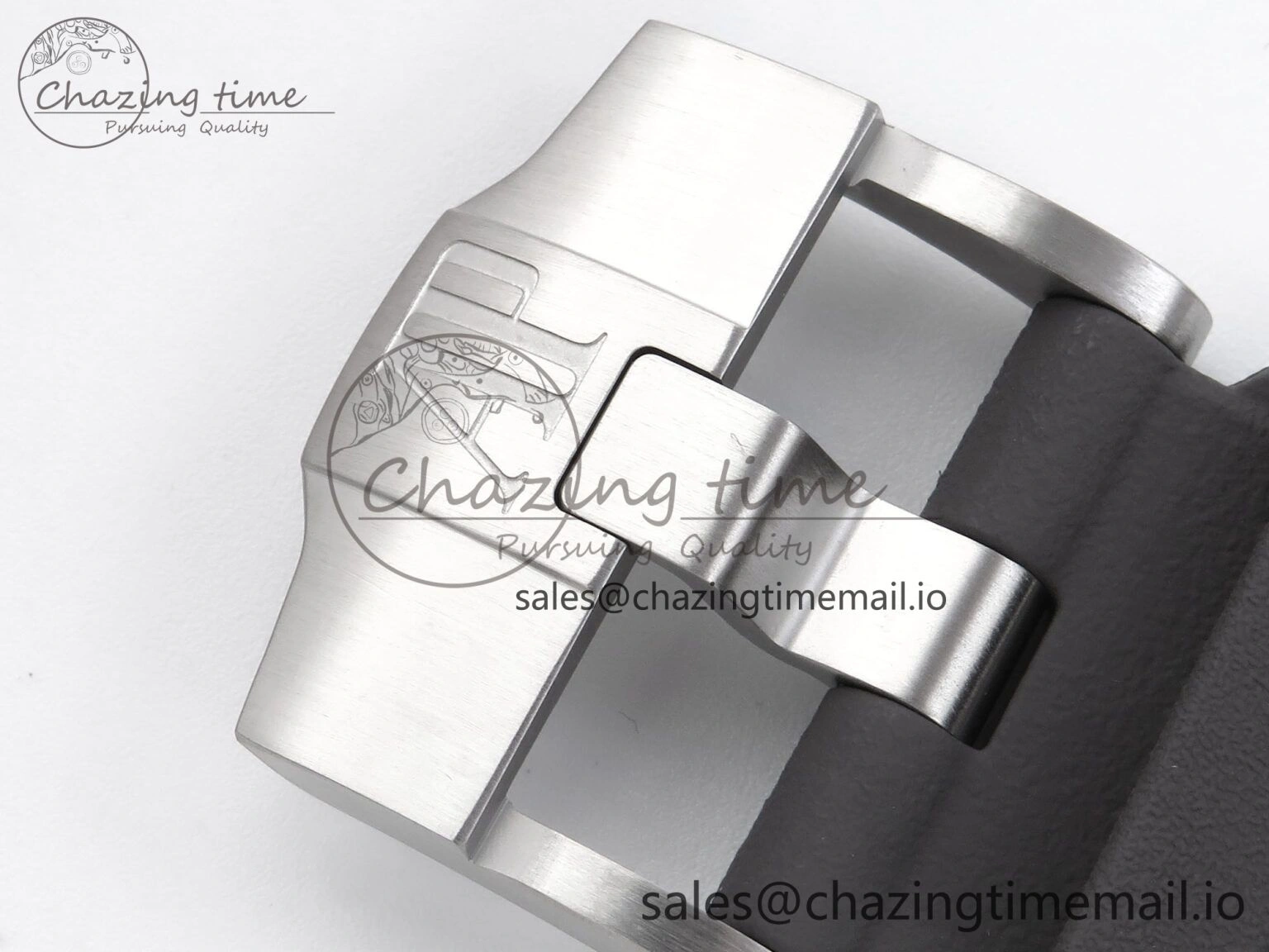 Royal Oak Offshore Schumacher SS TKF Best Edition Gray Black Dial on Gray Rubber Strap A Fashionable 4368