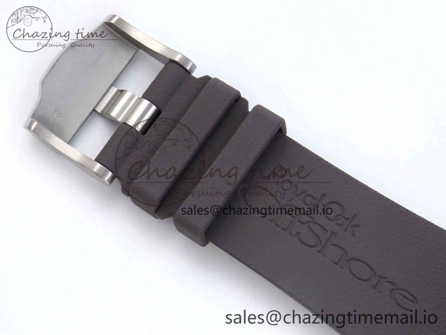 Royal Oak Offshore Schumacher SS TKF Best Edition Gray Black Dial on Gray Rubber Strap A Fashionable 4368