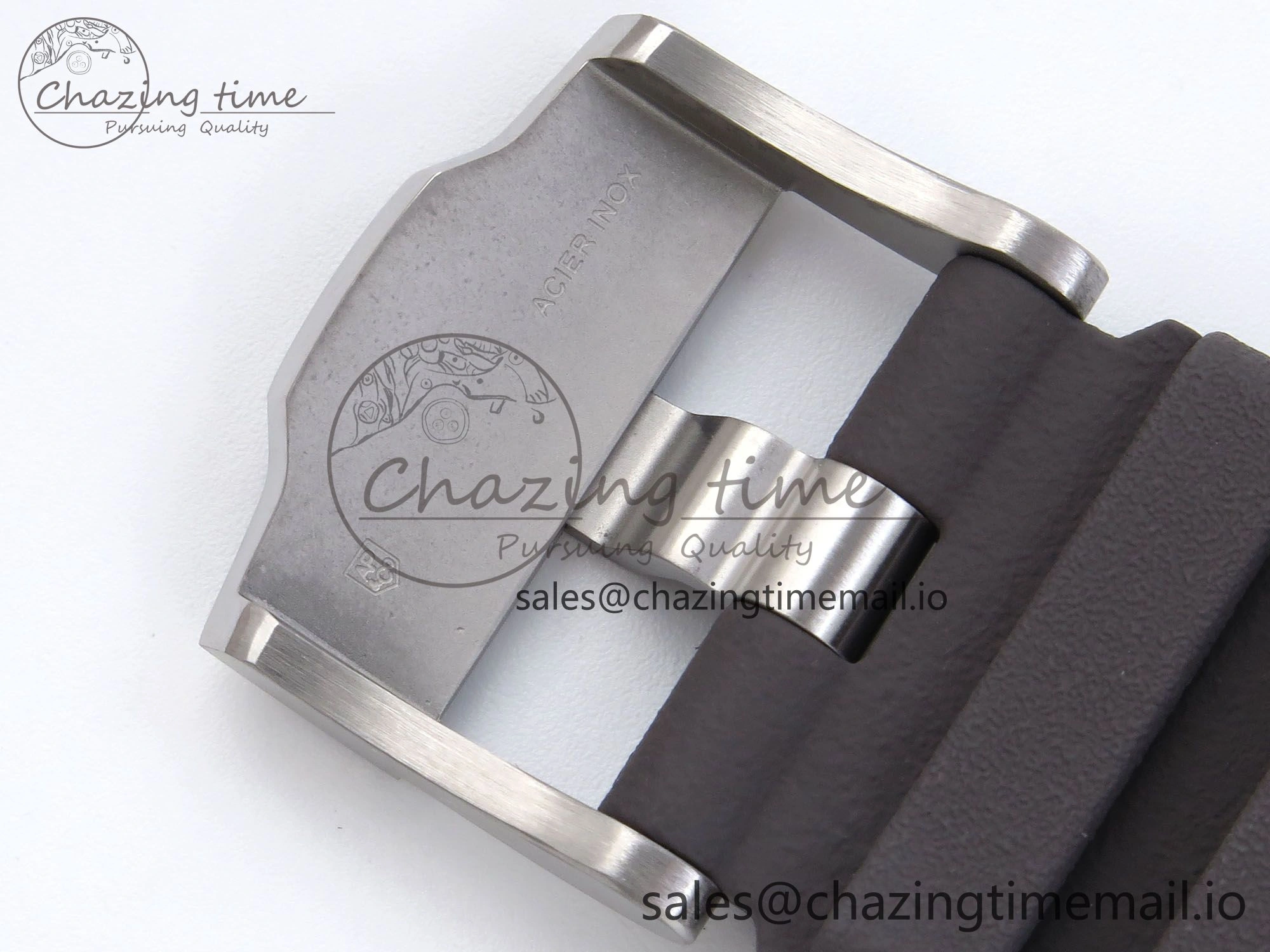 Royal Oak Offshore Schumacher SS TKF Best Edition Gray Black Dial on Gray Rubber Strap A Fashionable 4368