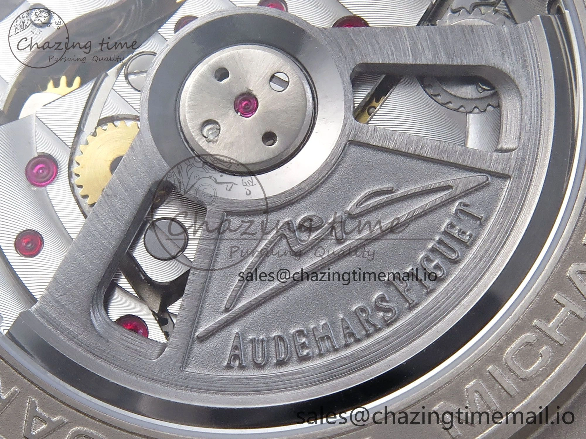 Royal Oak Offshore Schumacher SS TKF Best Edition Gray Black Dial on Gray Rubber Strap A Fashionable 4368