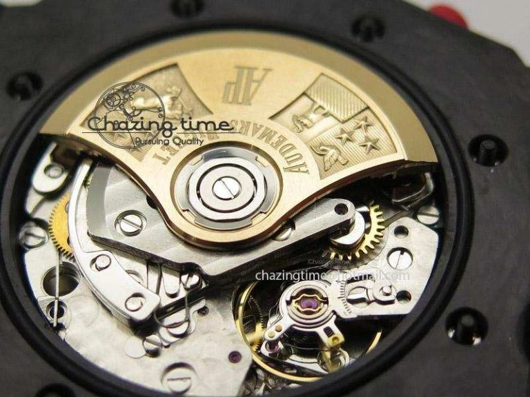 Royal Oak Offshore Singapore Grand Prix Forged Carbon JF Best Edition on Leather Strap A UrbanChic 5130