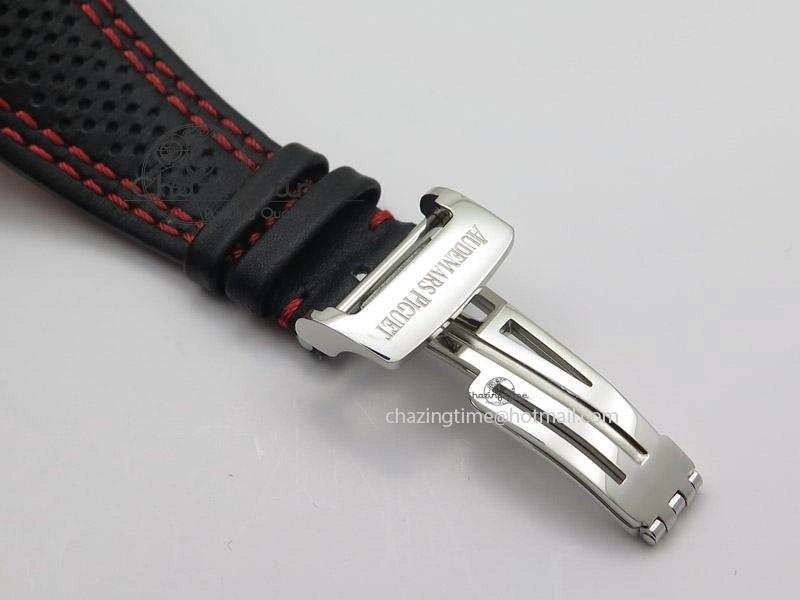 Royal Oak Offshore Singapore Grand Prix Forged Carbon JF Best Edition on Leather Strap A UrbanChic 5130