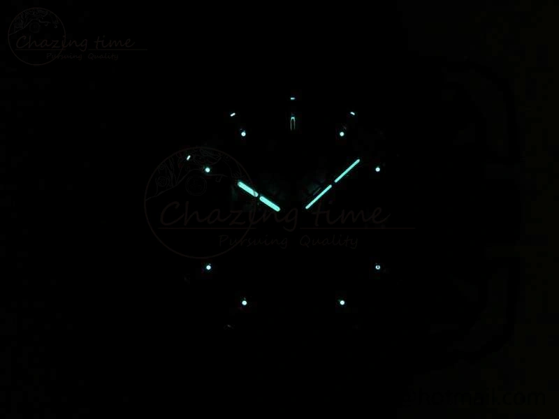 Elegant Royal Oak Offshore Survivor DLC Noob 1:1 Best Edition Black Dial On Red Leather Strap (Free Rubber Strap) 4975