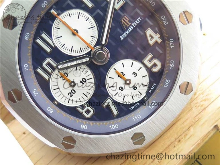 Royal Oak Offshore Table Clock with Stand CKF Quartz Upgraded 4830