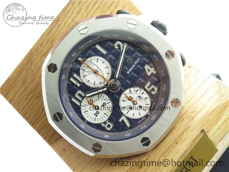 Royal Oak Offshore Table Clock with Stand CKF Quartz Upgraded 4830