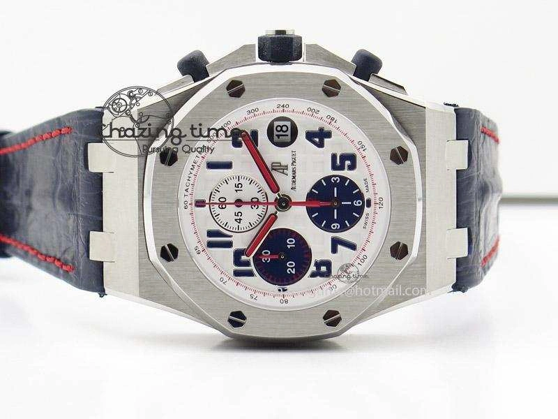 DailyWear Royal Oak Offshore Tour Auto 2012 JF Best Edition On Leather Strap A 5125