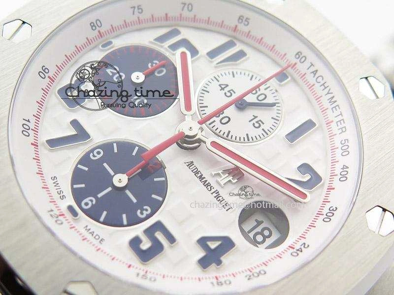 DailyWear Royal Oak Offshore Tour Auto 2012 JF Best Edition On Leather Strap A 5125