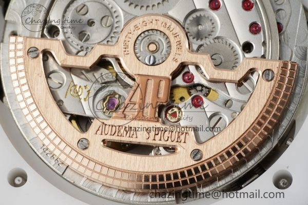 Affordable Royal Oak Perpetual Calendar 26579CB White Ceramic APSF Best Edition on White Ceramic Bracelet A5134 V 4734