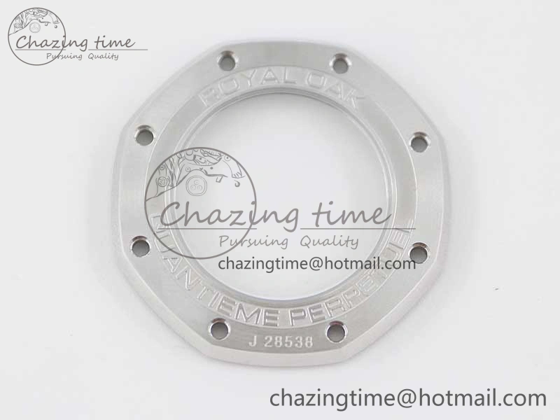 Royal Oak Perpetual Calendar 26579cb White Ceramic APSF Best Edition on Ceramic Bracelet A5134 (CHS) FlexibleFit 4810