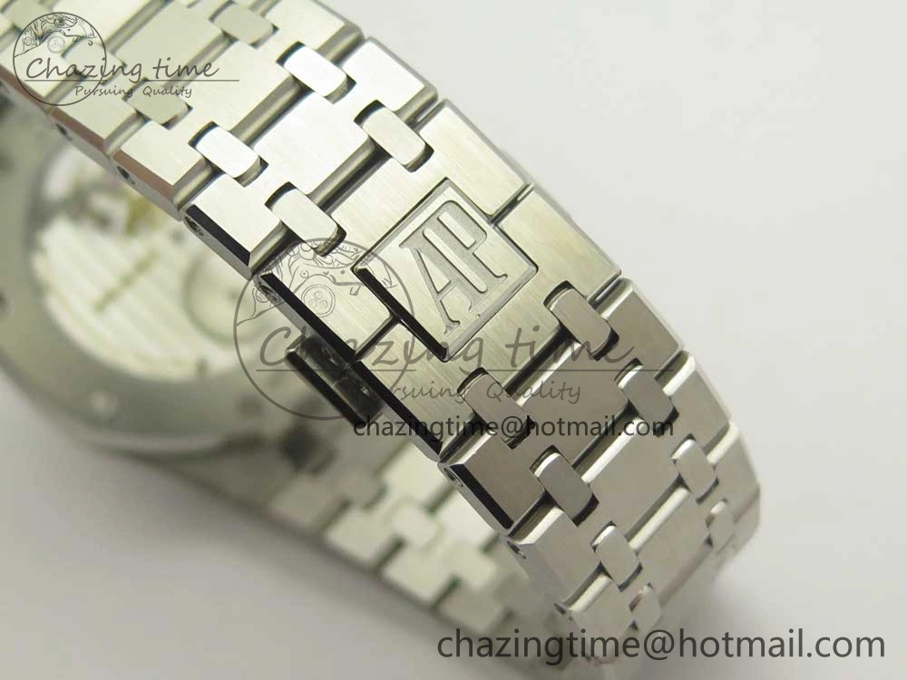 Royal Oak Tourbillon Extra-thin SS JF 1:1 Best Edition Gray Textured Dial on SS Bracelet Sophisticated 4903