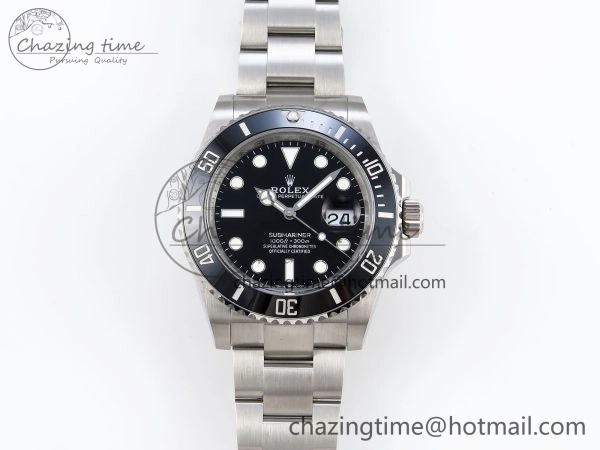 Casual SUBMARINER 41MM 126610 LN BLACK CERAMIC 904L STEEL GMF 1:1 BEST EDITION VR 1803