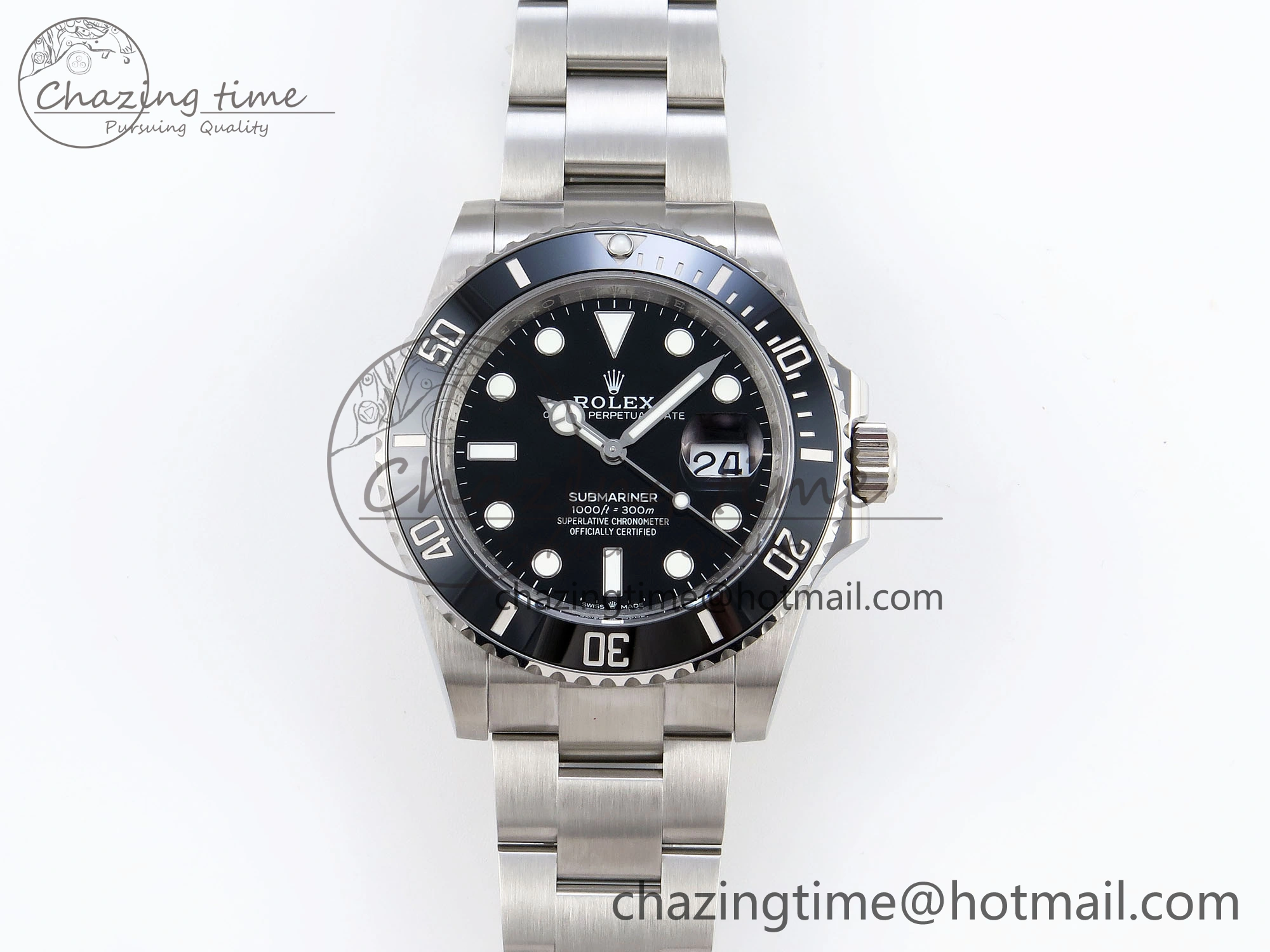 Casual SUBMARINER 41MM 126610 LN BLACK CERAMIC 904L STEEL GMF 1:1 BEST EDITION VR 1803