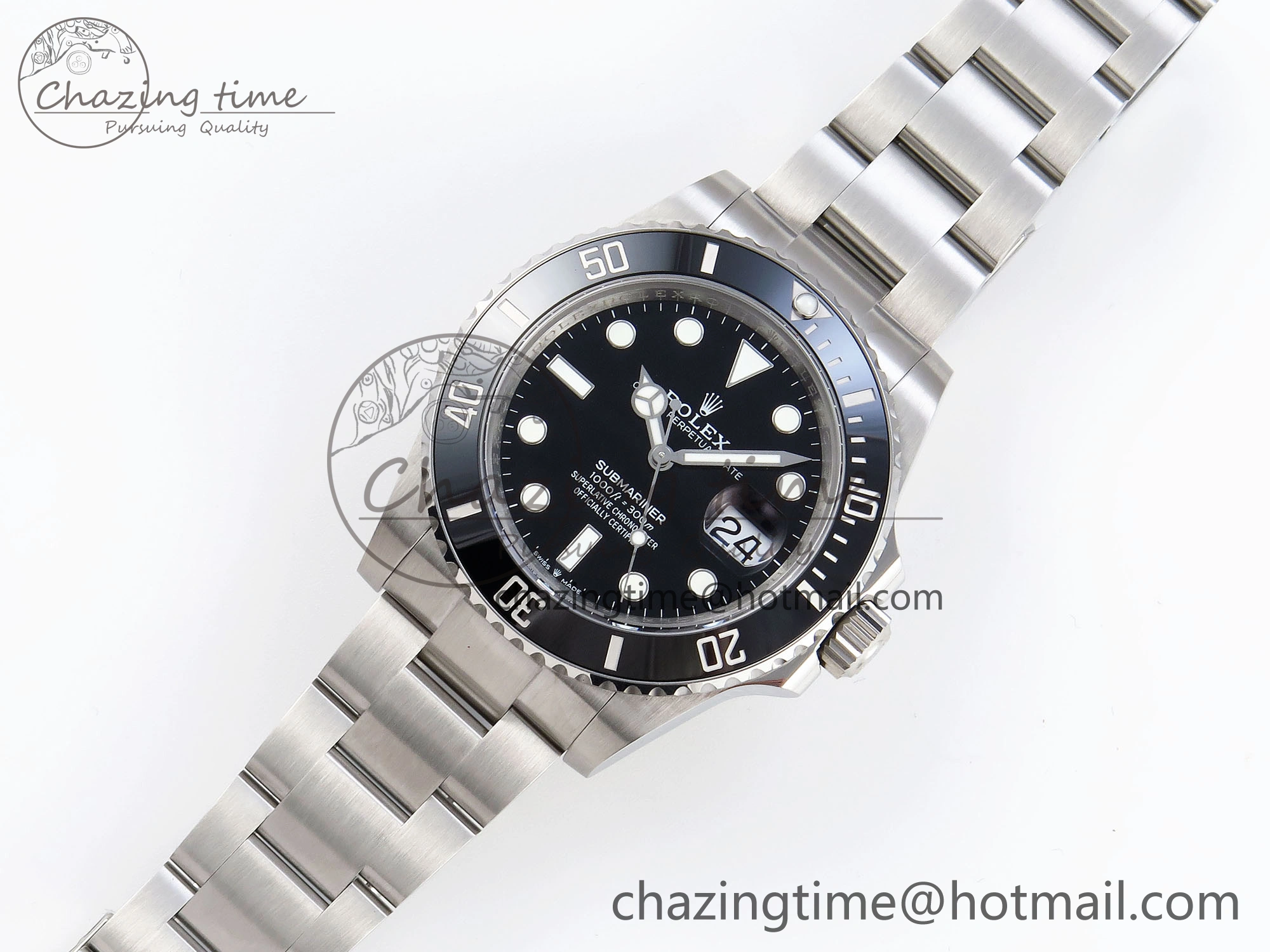 Casual SUBMARINER 41MM 126610 LN BLACK CERAMIC 904L STEEL GMF 1:1 BEST EDITION VR 1803