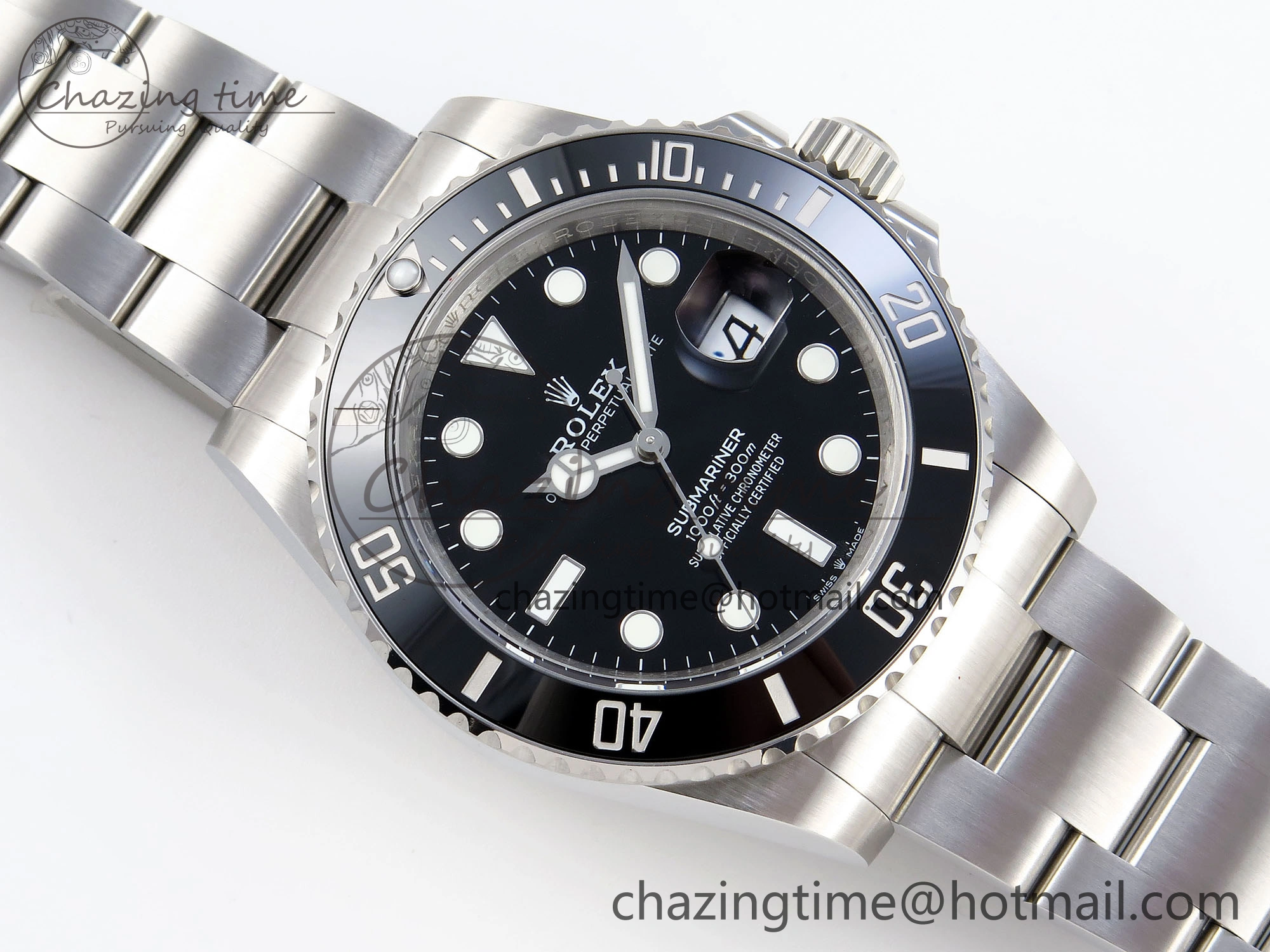 Casual SUBMARINER 41MM 126610 LN BLACK CERAMIC 904L STEEL GMF 1:1 BEST EDITION VR 1803