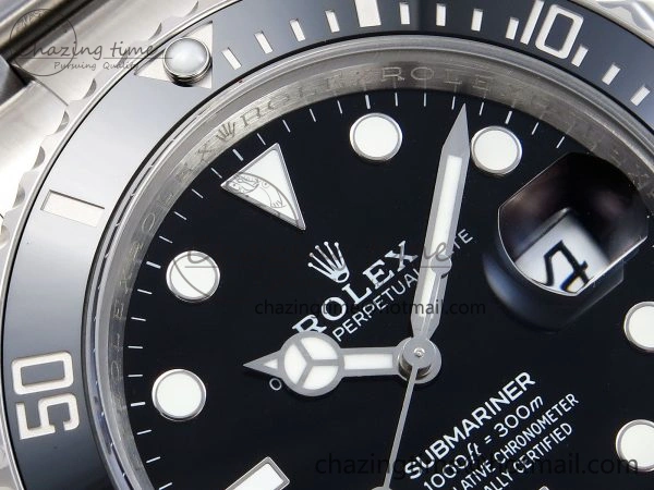 Casual SUBMARINER 41MM 126610 LN BLACK CERAMIC 904L STEEL GMF 1:1 BEST EDITION VR 1803
