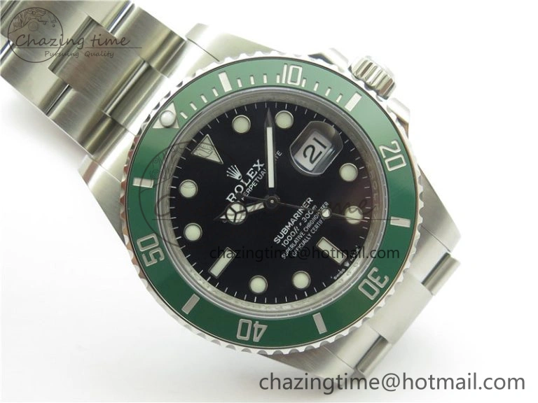 SUBMARINER 41MM 126610 LV KERMIT 904L STEEL GMF 1:1 BEST EDITION A Thermal 2498