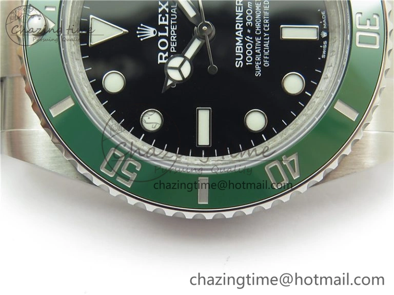 SUBMARINER 41MM 126610 LV KERMIT 904L STEEL GMF 1:1 BEST EDITION A Thermal 2498