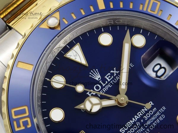 SUBMARINER 41MM 126613 LB SS YG BLUE CERAMIC 904L STEEL GMF 1:1 BEST EDITION VR MoistureWicking 1794