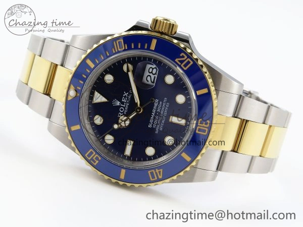 SUBMARINER 41MM 126613 LB SS YG BLUE CERAMIC 904L STEEL GMF 1:1 BEST EDITION VR MoistureWicking 1794