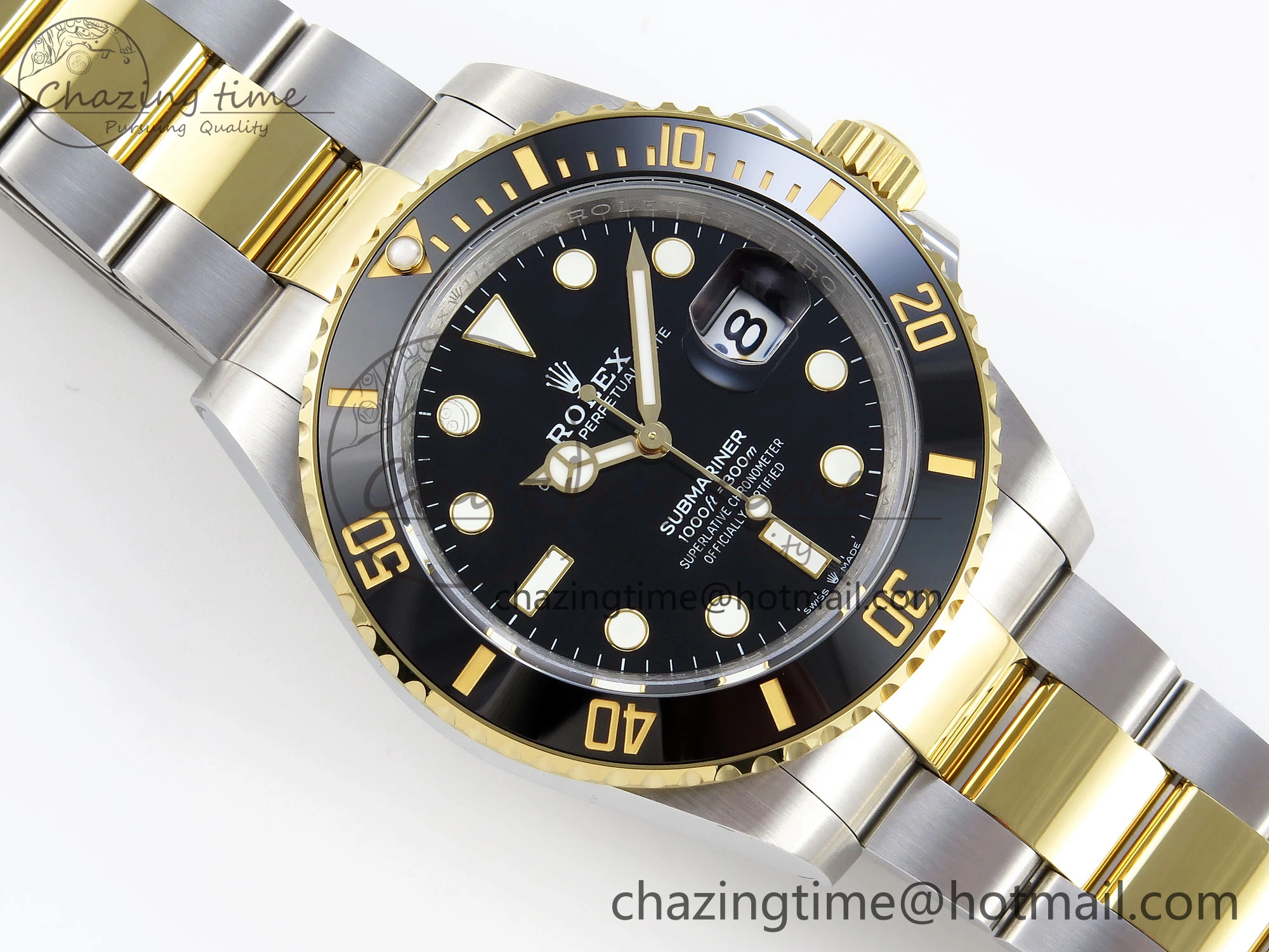 Youthful SUBMARINER 41MM 126613 LN SS YG BLACK CERAMIC 904L STEEL GMF 1:1 BEST EDITION VR 1795