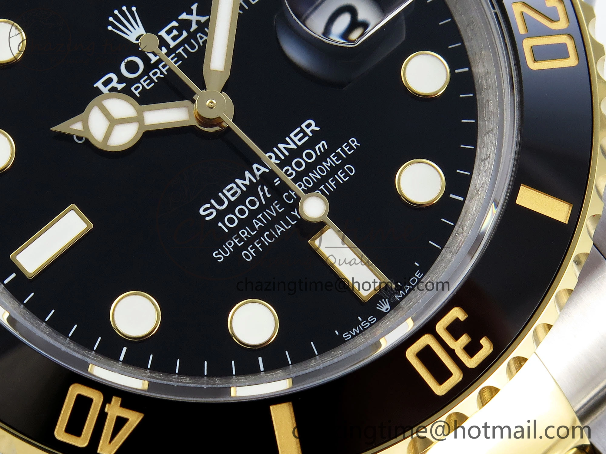 Youthful SUBMARINER 41MM 126613 LN SS YG BLACK CERAMIC 904L STEEL GMF 1:1 BEST EDITION VR 1795