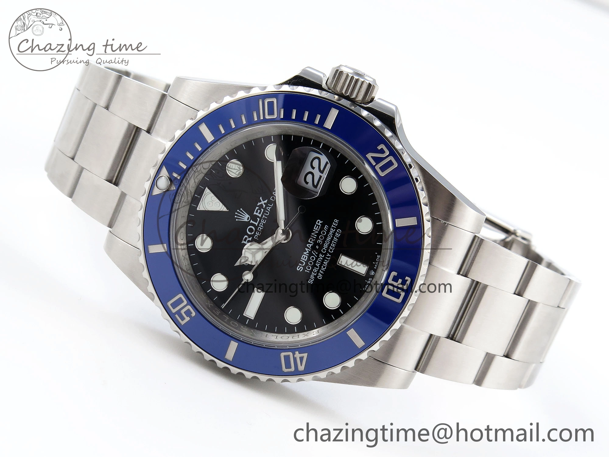 SUBMARINER 41MM 126619 LB BLUE CERAMIC 904L STEEL GMF 1:1 BEST EDITION VR Reliable 1804