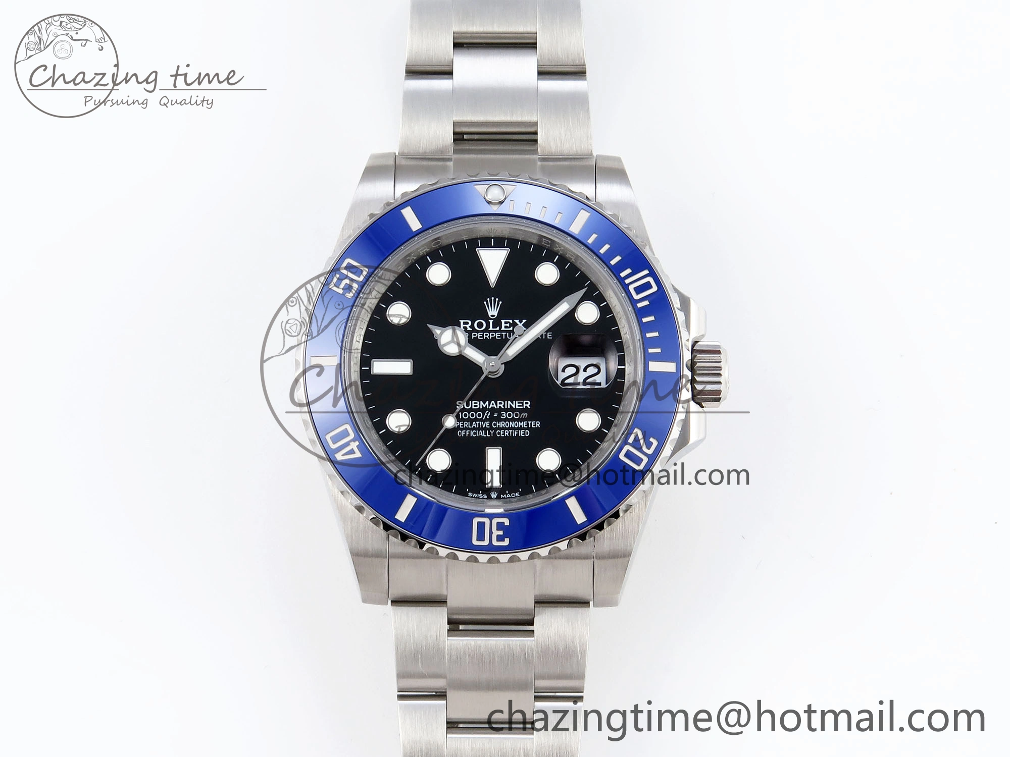 SUBMARINER 41MM 126619 LB BLUE CERAMIC 904L STEEL GMF 1:1 BEST EDITION VR Reliable 1804