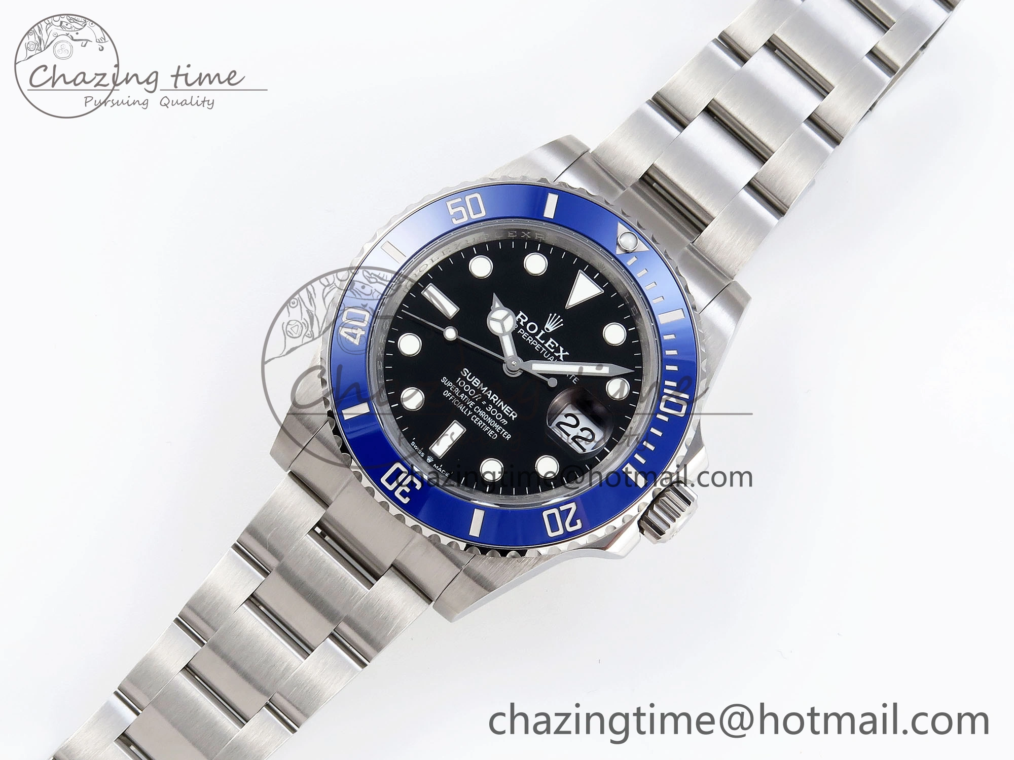 SUBMARINER 41MM 126619 LB BLUE CERAMIC 904L STEEL GMF 1:1 BEST EDITION VR Reliable 1804