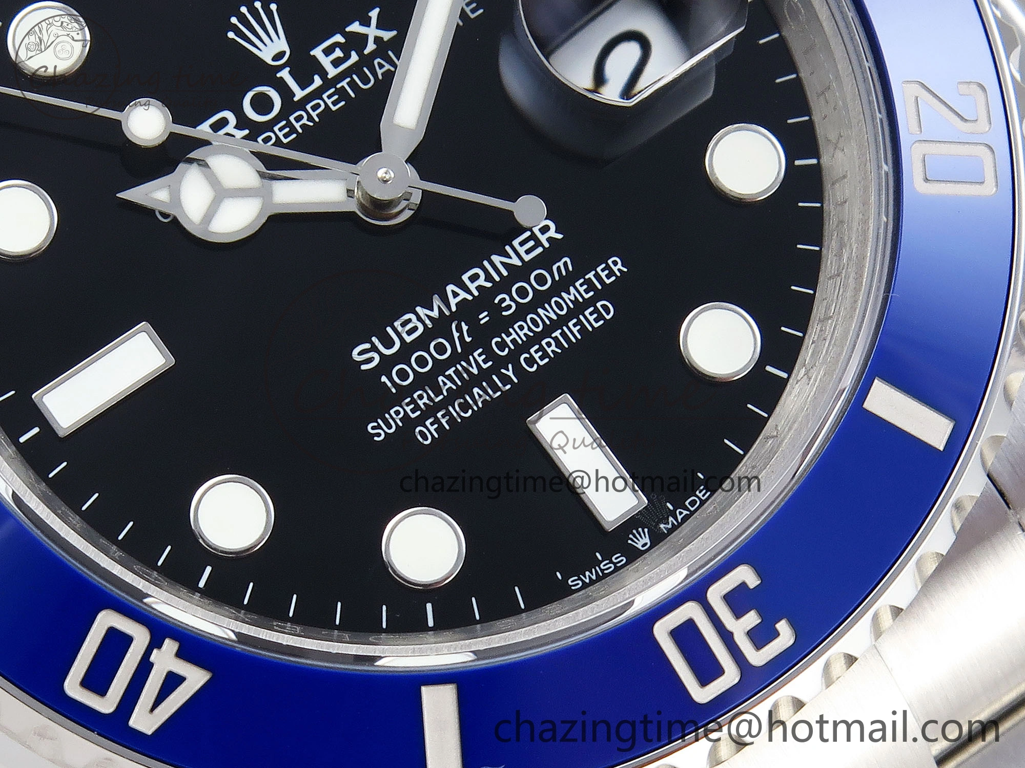 SUBMARINER 41MM 126619 LB BLUE CERAMIC 904L STEEL GMF 1:1 BEST EDITION VR Reliable 1804