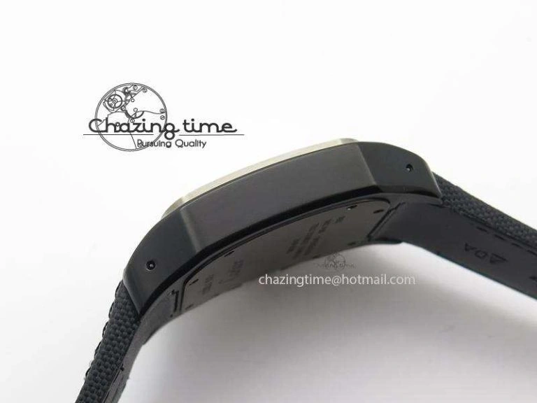 Santos 100 38mm DLC Black Dial A Durable 6376