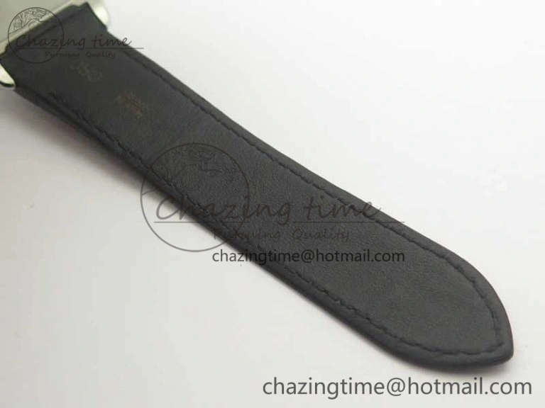 ZipUp Santos 100 38mm SS KZF 1:1 Best Edition White Dial on Black Leather Strap A 6214